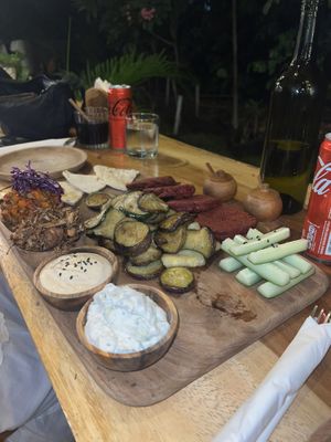 Sharing platter   at Musa Cookery in 