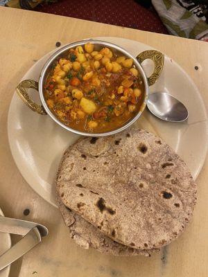 10/10  at Wheatgrass Cafe in Rishikesh