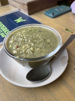 Kichidi 10/10  at Wheatgrass Cafe in Rishikesh