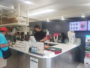 Tried Apple Cider Vinegar for first time. It was a pleasant surprise. at Salad Basket - 샐러드 바구니 in Busan