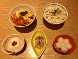 Lovely dessert! Almond pudding is fab! at Sai-Ji-Ki in Sapporo