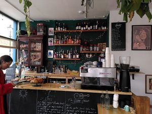 Bar at The Guitar Social in North London