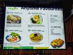Asian dishes at Mr Vegan in Petaling Jaya