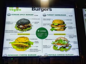 Vegan Burgers at Mr Vegan in Petaling Jaya