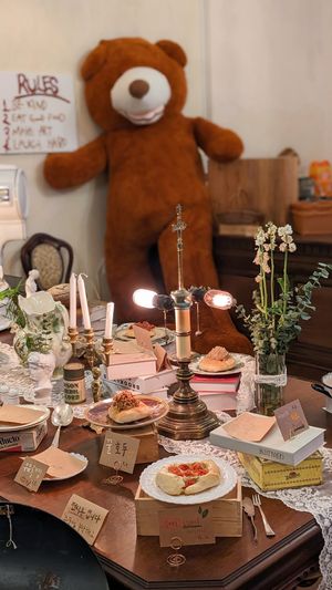 Bread Display at Odd Bread in Jeju