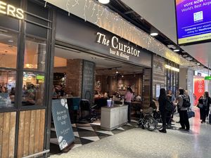 Entrance  at LHR - The Curator - T3 in West London