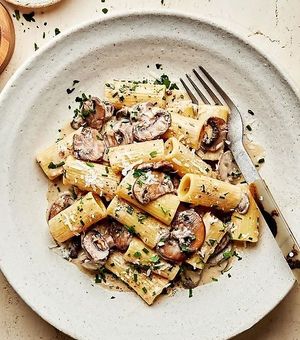Rigatoni with Mushroom & Cream Sauce:
Creamy mushroom delight, sure to be a dish you will always remember! at Tiger Lily Ghost Bistro in Williamsport