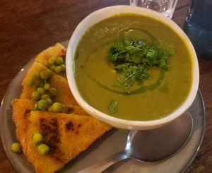 Beans and peas' soup at La Cuisine de Souad in Pantin