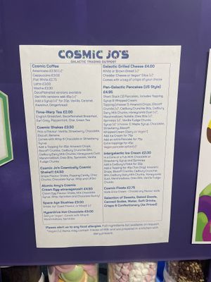   at Cosmic Jo's Galactic Trading Outpost in Norwich