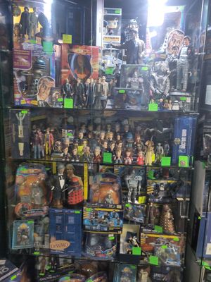 Guess who at Cosmic Jo's Galactic Trading Outpost in Norwich