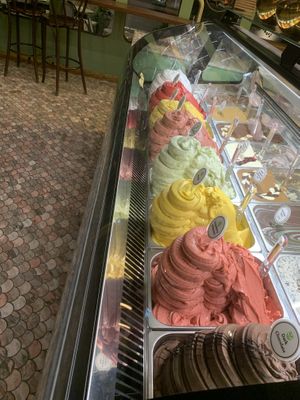 Vegan flavours!  at Anita Gelato in Bondi Beach