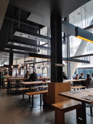 From inside at Wagamama - Spinningfields Square in Manchester