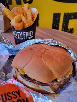 Fussy Hussy  at SluttyVegan Bleecker St in New York City