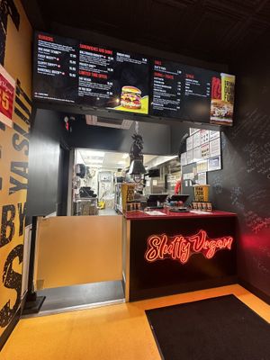   at SluttyVegan Bleecker St in New York City