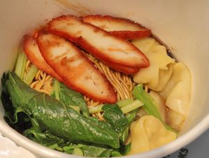 Wanton noodles at Kale by KangSu - Midpoint Orchard - 康素 in Central Singapore