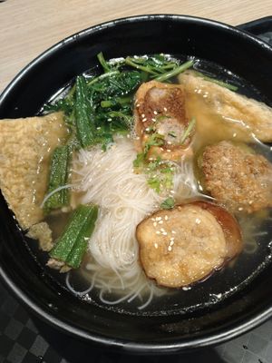 酿豆腐米粉汤$7.80 at Kale by KangSu - Midpoint Orchard - 康素 in Central Singapore