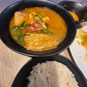 Tom yum yong tau foo with rice at Kale by KangSu - Midpoint Orchard - 康素 in Central Singapore