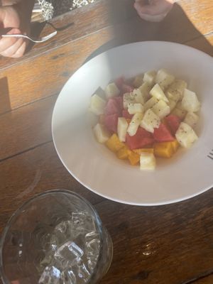 Fruit salad   at Dryft Darocotan Island in El Nido