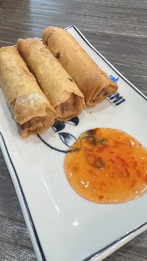 Vegan Spring Rolls  at Bami Warrnambool in Warrnambool