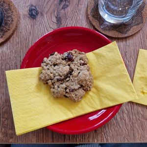 oat cookie at Fifty Fifty in Zofingen