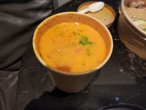 Power Dahl Soup at Wild Bowls - Bleicherweg in Zurich