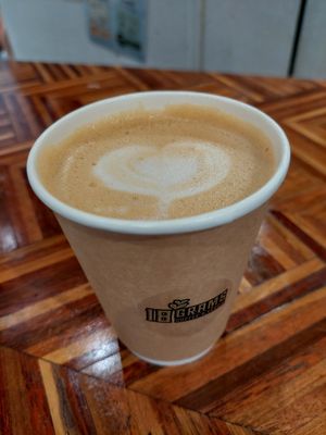 Big size Cappuccino ($ 46), oat milk no extra! at 18 GRAMS in Hong Kong Island