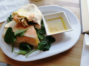 Jackfruit tortilla at Mihiderka - Ul Dworcowa in Katowice