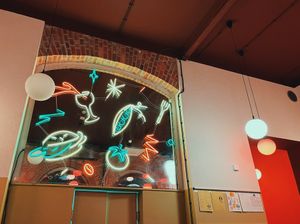 interior lighting at Mihiderka - Ul Dworcowa in Katowice