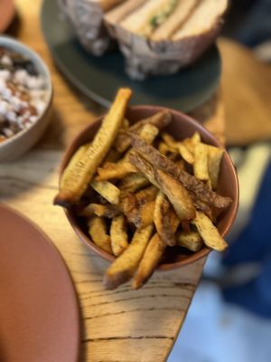 Fries   at Les Tontons Veg - Paradis in Paris