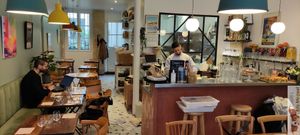 seats Inside at Les Tontons Veg - Paradis in Paris