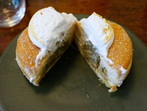 Donut from Boneshaker at Les Tontons Veg - Paradis in Paris