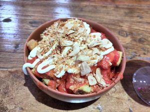 Patatas bravas at Les Tontons Veg - Paradis in Paris