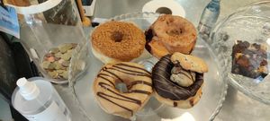 Donuts from Boneshakers at Les Tontons Veg - Paradis in Paris