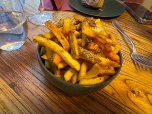Fries at Les Tontons Veg - Paradis in Paris