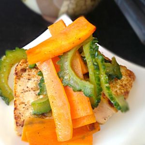 Tofu and Veg Stir-Fry at Kinatei 喜菜亭 in Nara