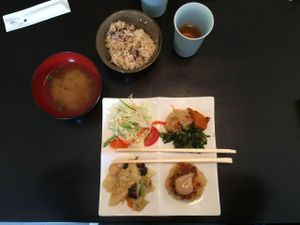 Lunch set at Kinatei 喜菜亭 in Nara