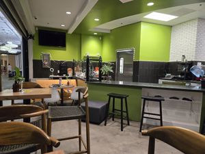 Neat and clean interior at La Jacka Restaurant in Fresno