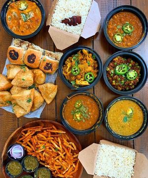 Some of our Vegan offerings from Tarka Indian Kitchen at Tarka Indian Kitchen in San Antonio