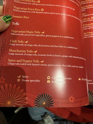  Tofu menu options   at Yueh Tung Restaurant in Toronto