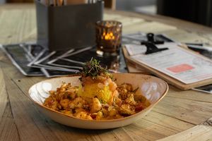 Auberginen Curry  at Glut & Wasser  in Oldenburg