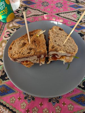 Char Siu Sandwich at Yes Lah in Manchester