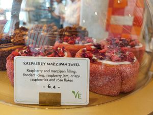 Vegan swirl at Donutelier - Charing Cross Road in London