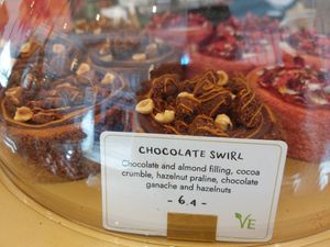 Chocolate swirl at Donutelier - Charing Cross Road in London