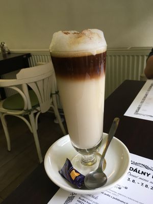 Latte at Vega Heaven in Kosice