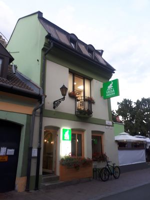 Outside at Vega Heaven in Kosice