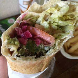 The standard at Falafel Factory in South Yarra