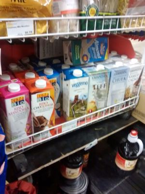 Milks at Riverside Grocery in Whitehorse