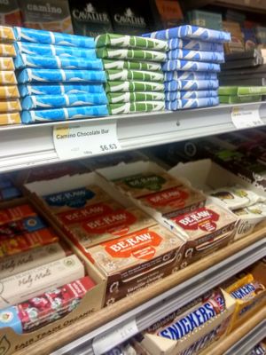 Chocolate at Riverside Grocery in Whitehorse