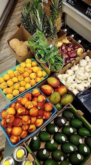 Fresh fruit & veg at Riverside Grocery in Whitehorse