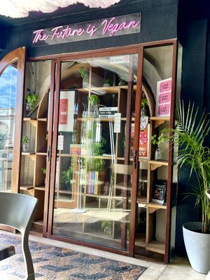 The future IS vegan!  at Marcello's Plant Based Pizza in Cabo San Lucas